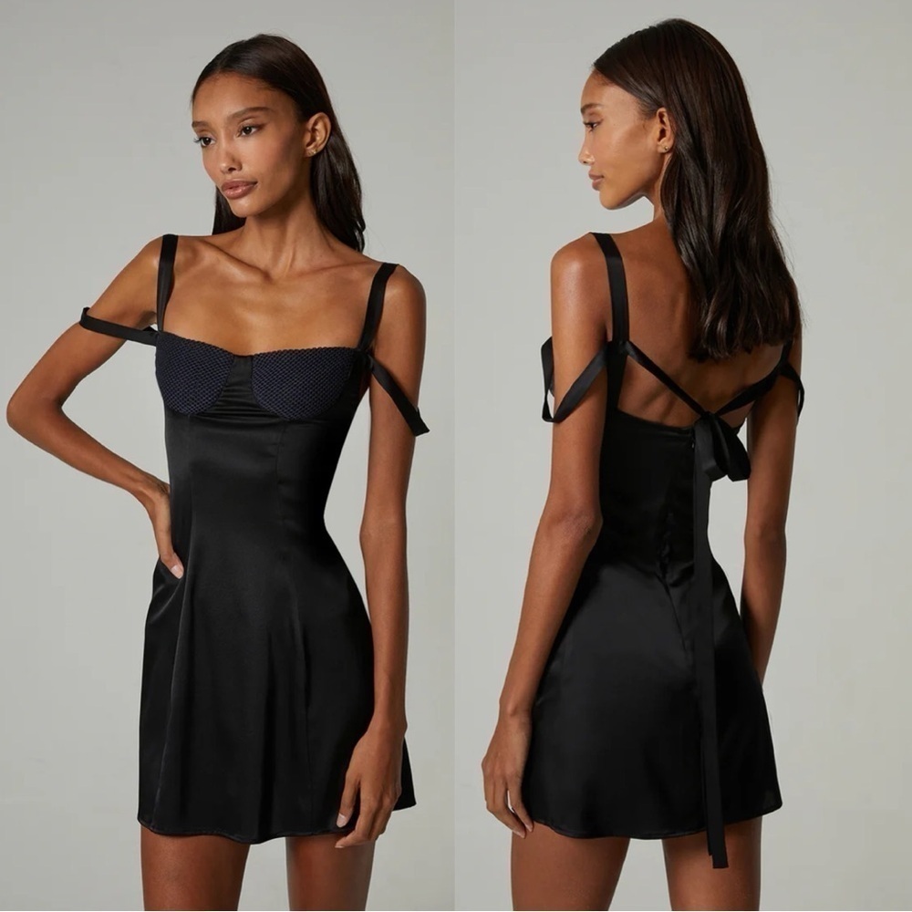 Double K New York Diva Bustier Dress in Black